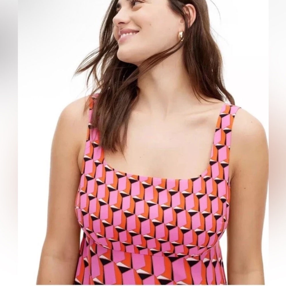 Diane Von Furstenberg & Target Geometric Go-go Mini Dress NWT - Picture 4 of 9